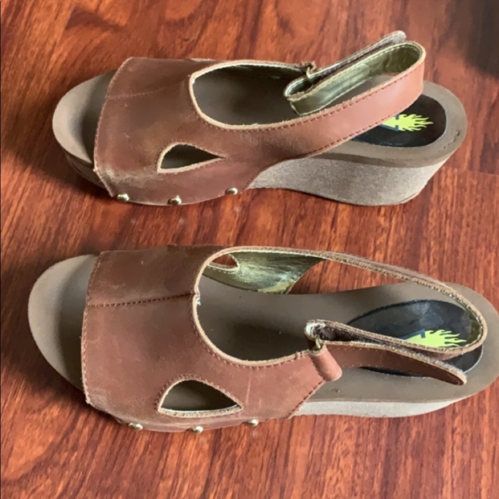 Brown Volatile heels